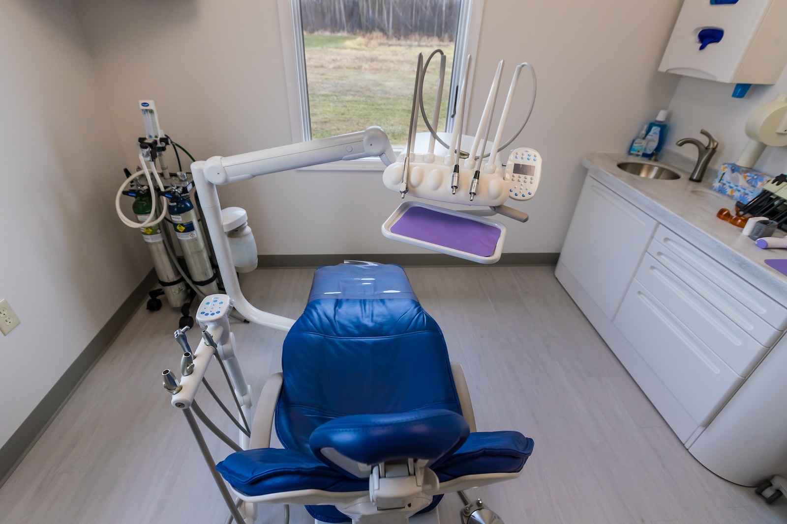 Treatment room at Dr. Chelsea Mason Dental