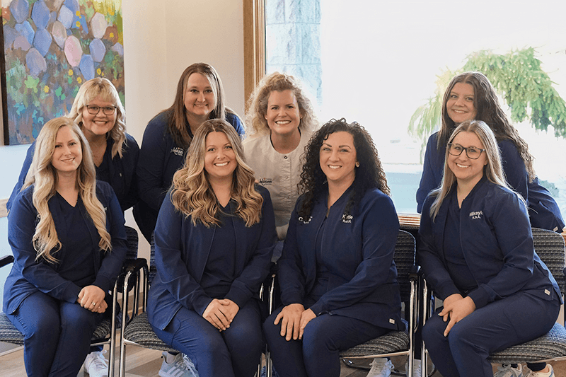 The Dr. Chelsea Mason Dental team in Bay City, MI